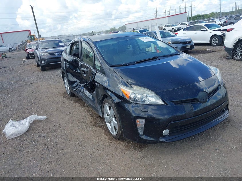 2014 Toyota Prius VIN JTDKN3DU7E0363671 IAAI salvage auction — RIGHT SIDE, Salvage (Louisiana), sold $1,050 on 2026-07-29 (photo 1)