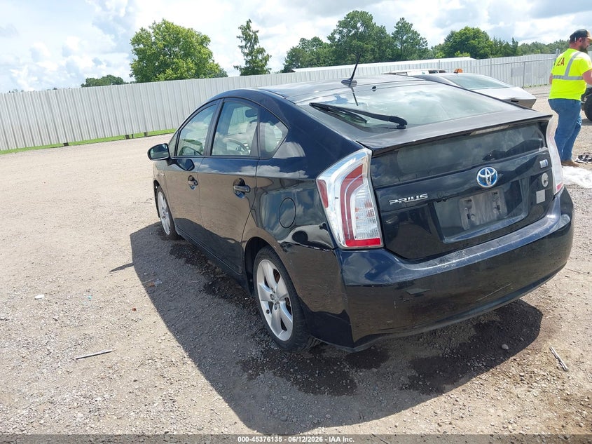 2014 Toyota Prius VIN JTDKN3DU7E0363671 IAAI salvage auction — RIGHT SIDE, Salvage (Louisiana), sold $1,050 on 2026-07-29 (photo 3)