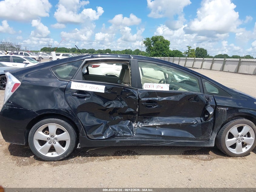 2014 Toyota Prius VIN JTDKN3DU7E0363671 IAAI salvage auction — RIGHT SIDE, Salvage (Louisiana), sold $1,050 on 2026-07-29 (photo 6)