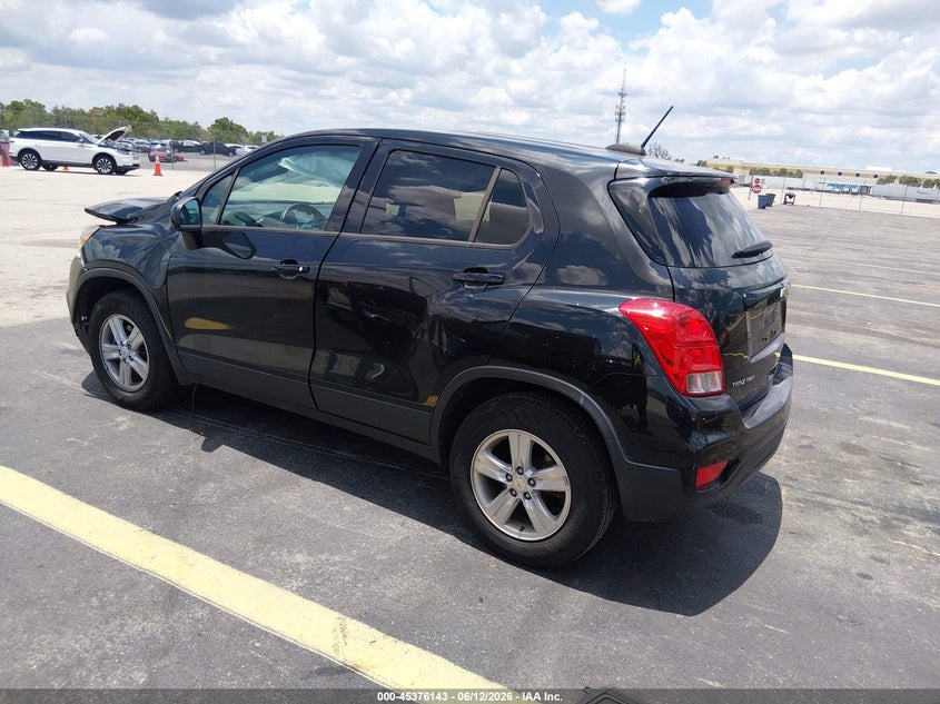 2020 Chevrolet Trax VIN KL7CJNSB2LB334090 IAAI salvage auction — FRONT END, Certificate Of Destruction (Florida), sold $1,200 on 2026-07-30 (photo 3)