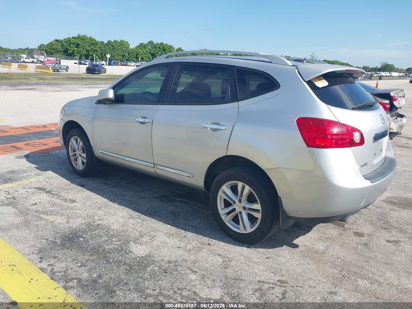 2012 Nissan Rogue VIN JN8AS5MT1CW610916 IAAI salvage auction — NORMAL WEAR, Clear (Florida), sold $400 on 2026-07-30 (photo 3)