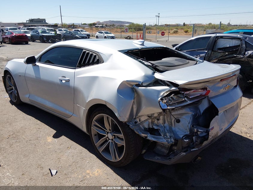 2017 Chevrolet Camaro VIN 1G1FB1RS3H0207128 IAAI salvage auction — REAR END, Salvage (Texas), sold $3,200 on 2026-07-20 (photo 3)