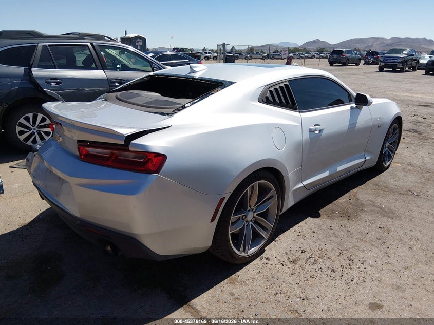 2017 Chevrolet Camaro VIN 1G1FB1RS3H0207128 IAAI salvage auction — REAR END, Salvage (Texas), sold $3,200 on 2026-07-20 (photo 4)
