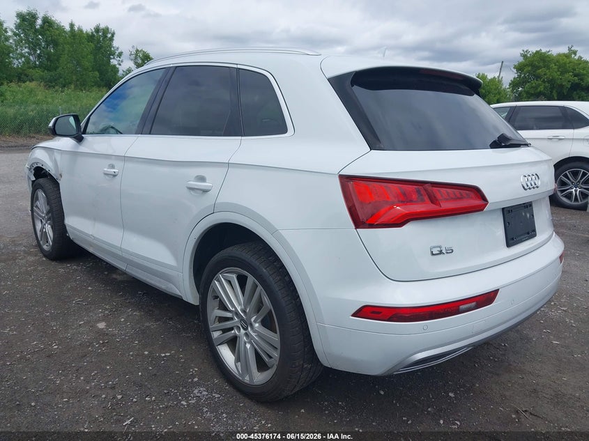 2019 Audi Q5 VIN WA1BNAFY3K2066413 IAAI salvage auction — LEFT FRONT, Mv-907A (New York), sold $4,550 on 2026-07-30 (photo 3)