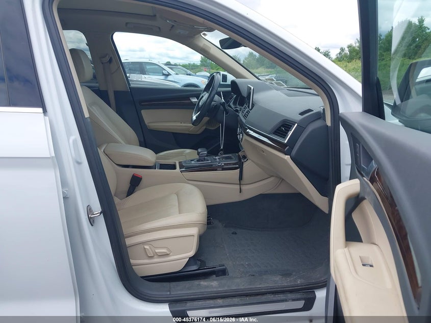 2019 Audi Q5 VIN WA1BNAFY3K2066413 IAAI salvage auction — LEFT FRONT, Mv-907A (New York), sold $4,550 on 2026-07-30 (photo 5)