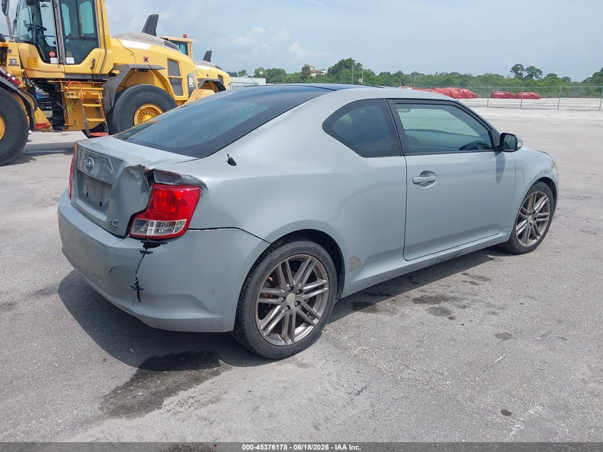 2011 Scion Tc VIN JTKJF5C74B3018388 IAAI salvage auction — NORMAL WEAR, Clear (Florida), sold $325 on 2026-07-08 (photo 4)