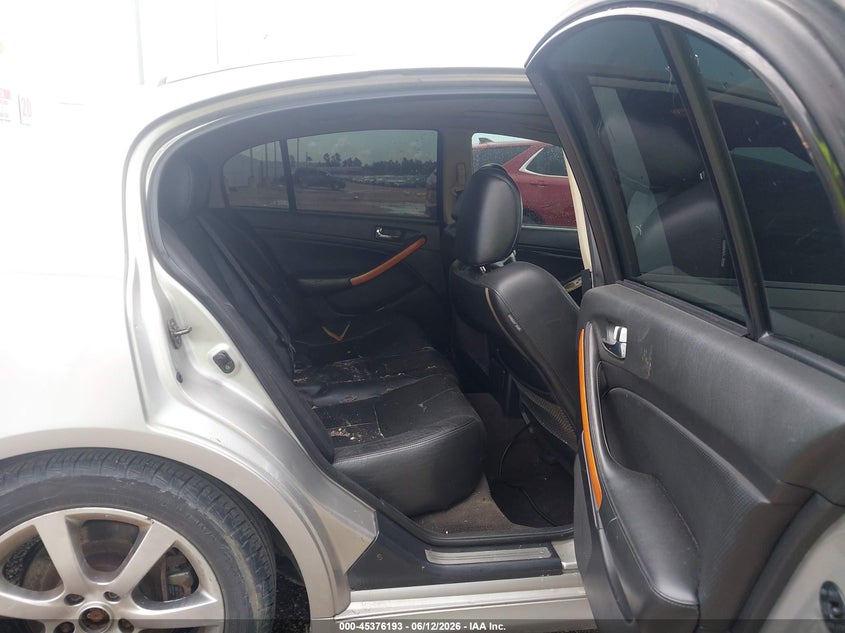 2005 Infiniti G VIN JNKCV51E65M204516 IAAI salvage auction — FRONT END, Salvage (Texas), sold $100 on 2026-07-20 (photo 8)