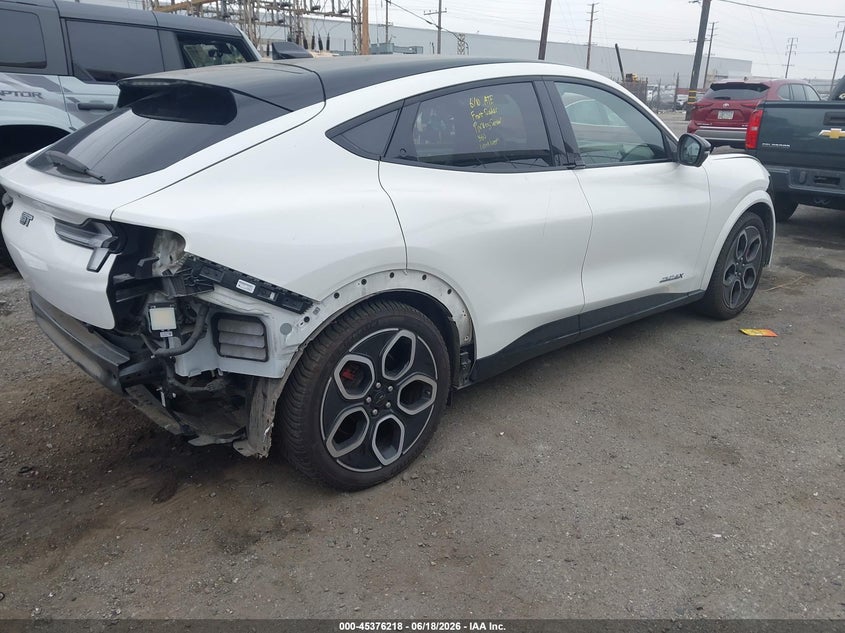 2024 Ford Mustang mach-e VIN 3FMTK4SX4RMA10951 IAAI salvage auction — FRONT & REAR, Salvage Title, sold $9,700 on 2026-07-17 (photo 4)