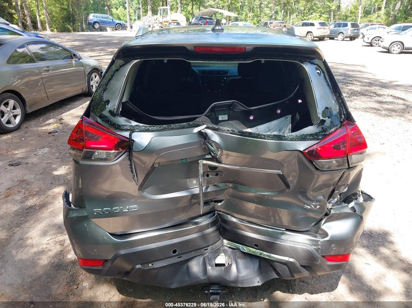 2019 Nissan Rogue VIN KNMAT2MT0KP504781 IAAI salvage auction — REAR END, Salvage (Virginia), sold $1,525 on 2026-07-07 (photo 6)