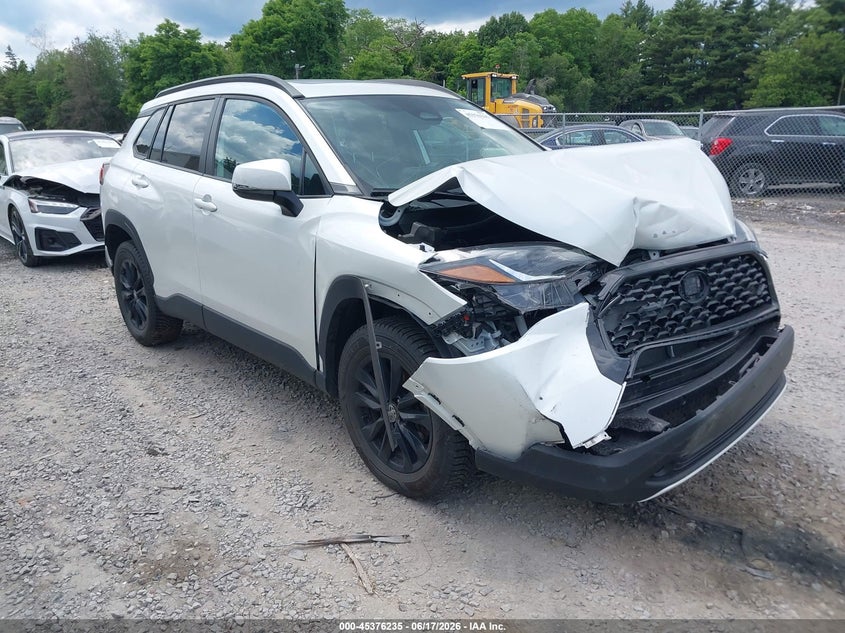 2023 Toyota Corolla cross VIN 7MUBAABG7PV045763 IAAI salvage auction — FRONT END, Mv-907A (New York), sold $7,200 on 2026-07-21 (photo 1)