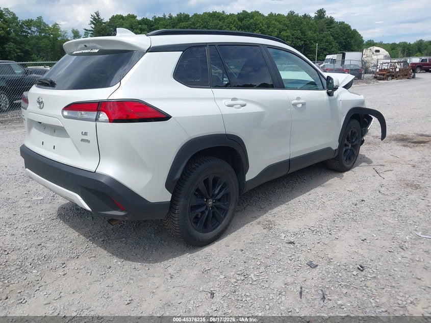 2023 Toyota Corolla cross VIN 7MUBAABG7PV045763 IAAI salvage auction — FRONT END, Mv-907A (New York), sold $7,200 on 2026-07-21 (photo 4)