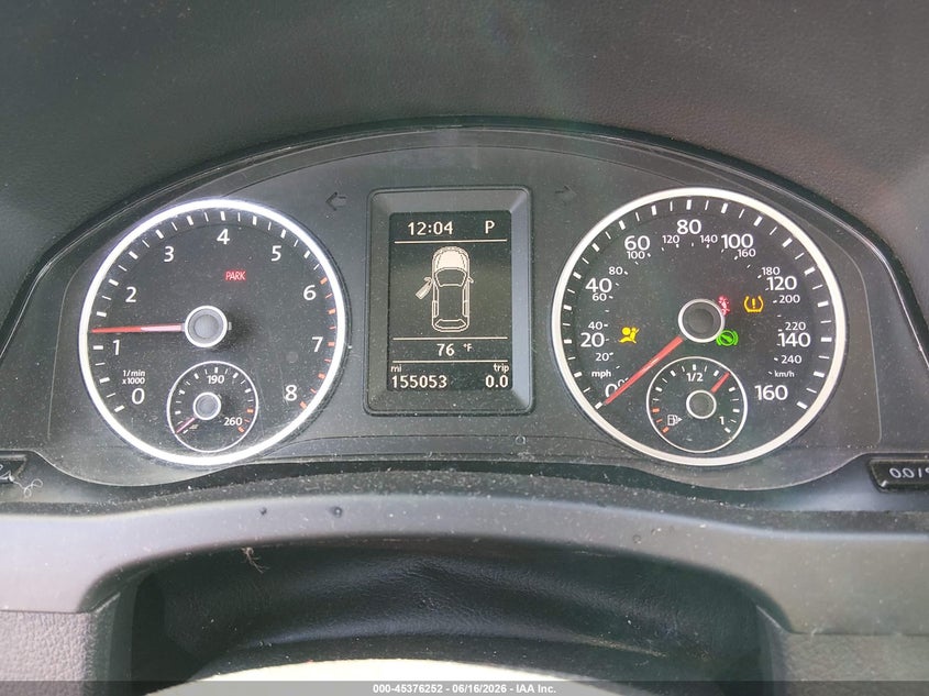 2017 Volkswagen Tiguan VIN WVGAV7AX6HK009307 IAAI salvage auction — RIGHT SIDE, Salvage (Tennessee), sold $1,000 on 2026-07-30 (photo 7)