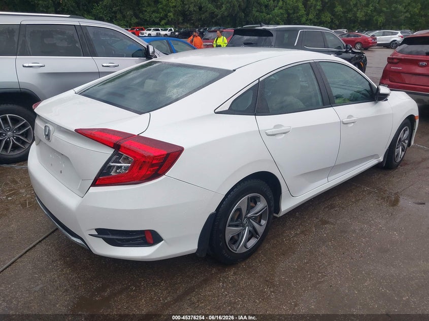 2019 Honda Civic VIN 2HGFC2F67KH545654 IAAI salvage auction — FRONT END, Clear (Kansas), sold $5,000 on 2026-08-22 (photo 4)