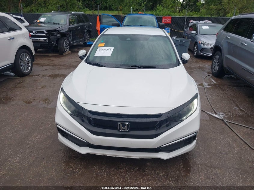 2019 Honda Civic VIN 2HGFC2F67KH545654 IAAI salvage auction — FRONT END, Clear (Kansas), sold $5,000 on 2026-08-22 (photo 6)