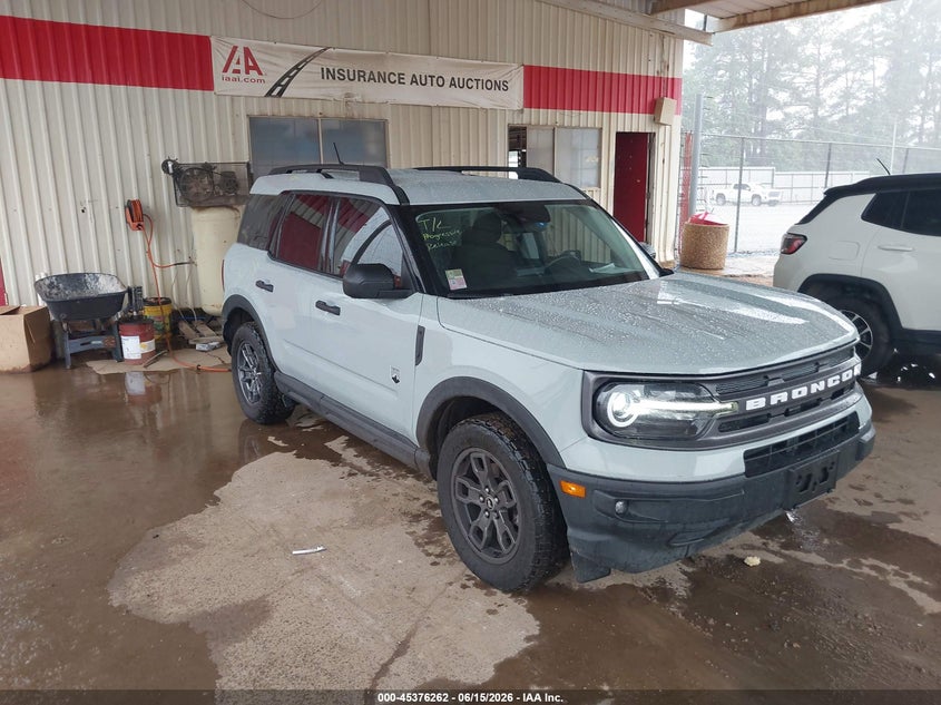 2022 Ford Bronco sport VIN 3FMCR9B60NRD97236 — IAAI salvage auction photo