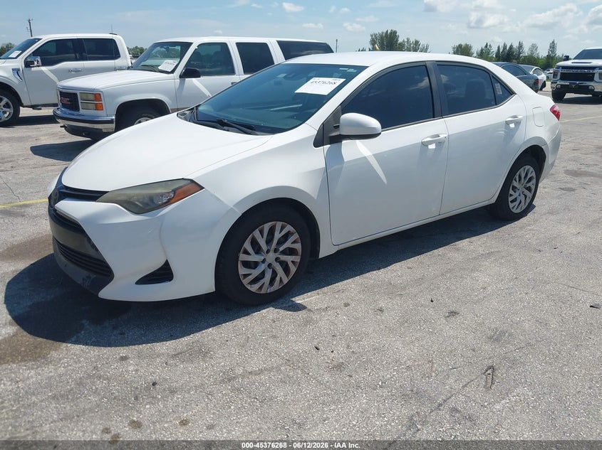 2018 Toyota Corolla VIN 5YFBURHE5JP770798 IAAI salvage auction — NORMAL WEAR, Clear (Florida), sold $2,400 on 2026-07-09 (photo 2)