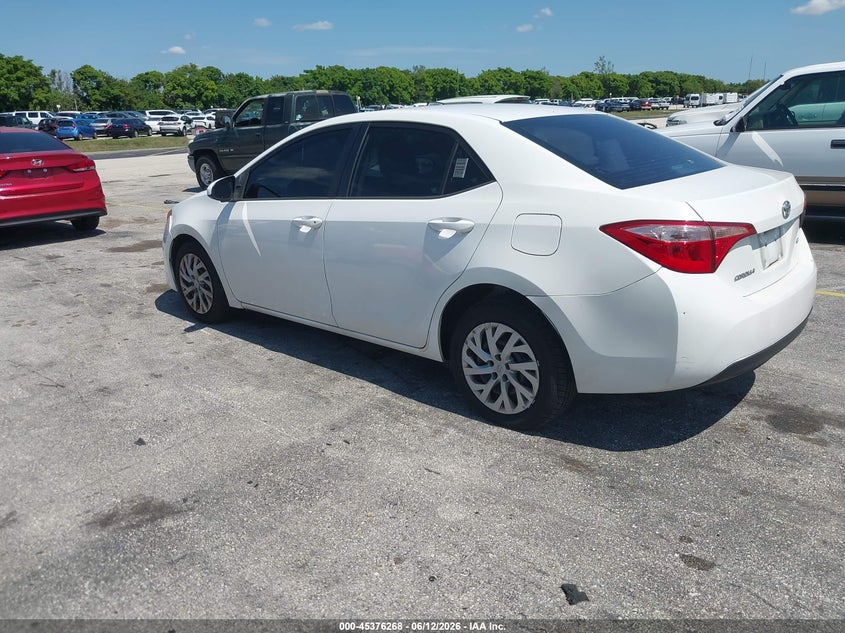 2018 Toyota Corolla VIN 5YFBURHE5JP770798 IAAI salvage auction — NORMAL WEAR, Clear (Florida), sold $2,400 on 2026-07-09 (photo 3)