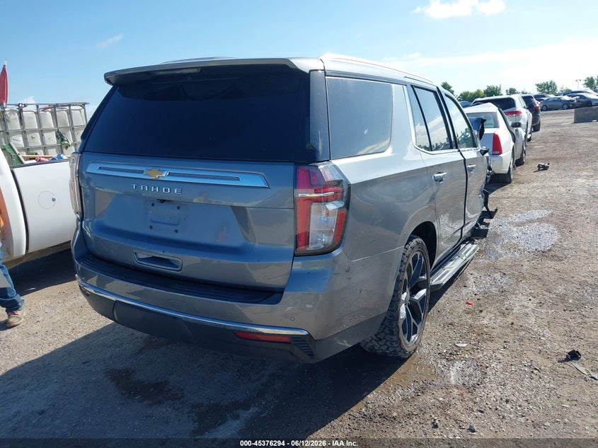 2021 Chevrolet Tahoe VIN 1GNSKMKD7MR309502 IAAI salvage auction — LEFT FRONT, Salvage (Texas), sold $8,800 on 2026-07-09 (photo 4)