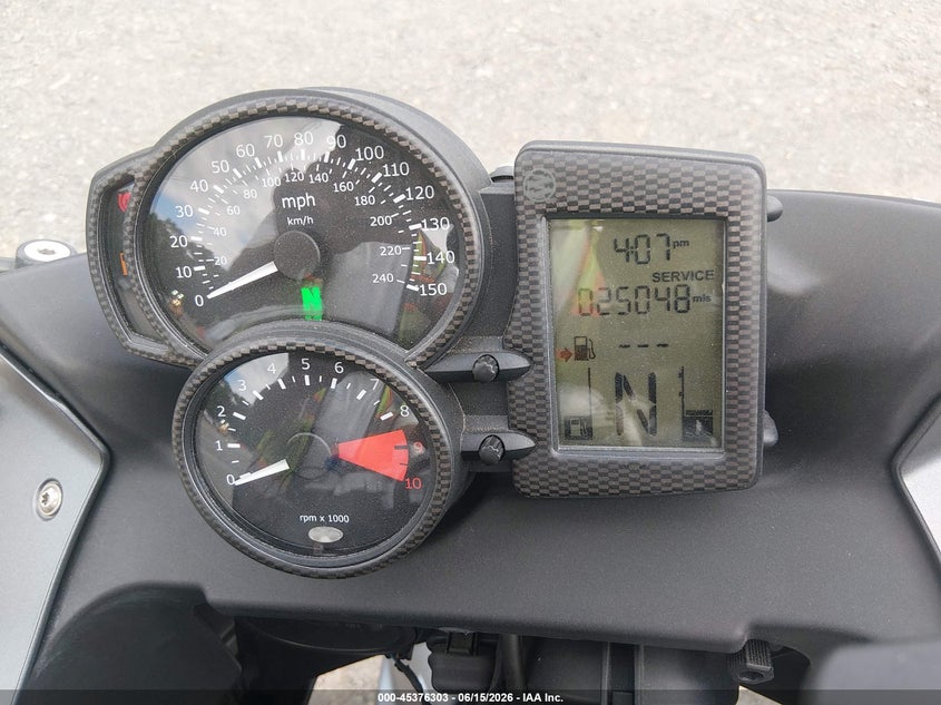 2008 BMW F 800 VIN WB102440X8ZR11209 IAAI salvage auction — RIGHT SIDE, Salvage - Greater Than 75% (Maryland), sold $500 on 2026-07-14 (photo 7)