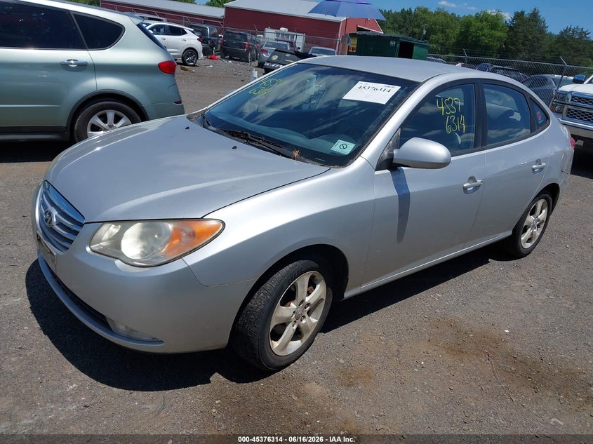 2010 Hyundai Elantra VIN KMHDU4AD2AU207168 IAAI salvage auction — NORMAL WEAR, Clear (Virginia), sold $300 on 2026-07-14 (photo 2)