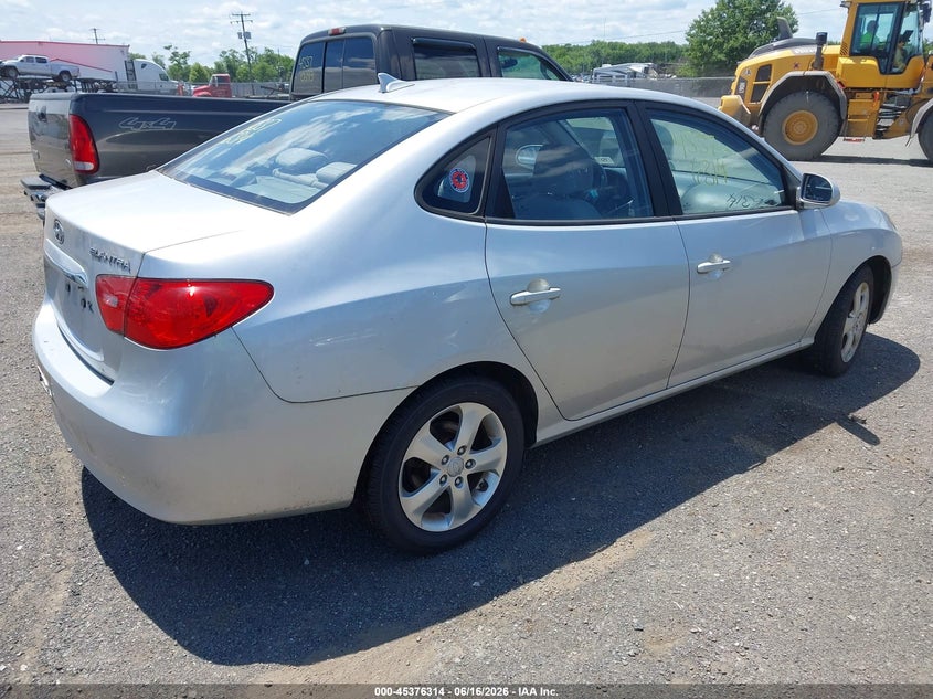 2010 Hyundai Elantra VIN KMHDU4AD2AU207168 IAAI salvage auction — NORMAL WEAR, Clear (Virginia), sold $300 on 2026-07-14 (photo 4)
