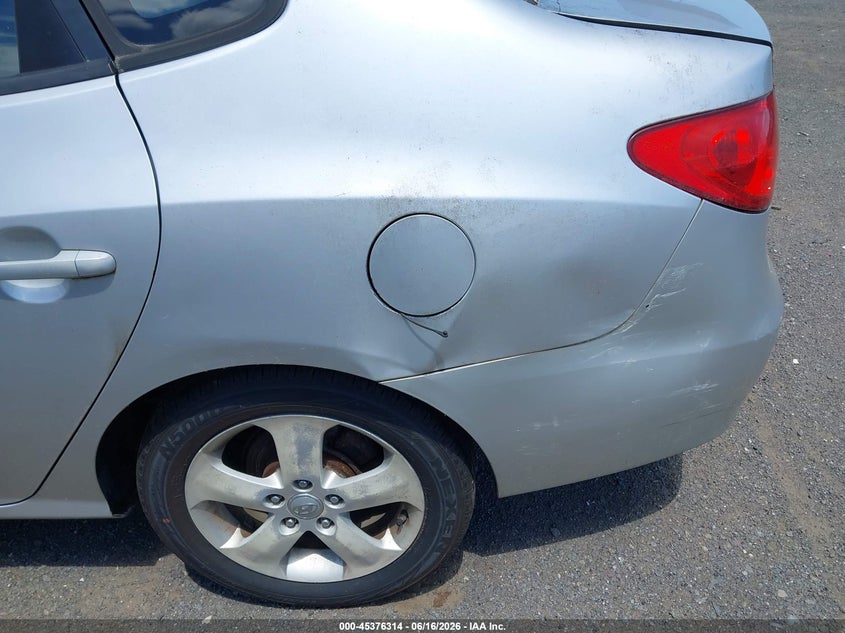 2010 Hyundai Elantra VIN KMHDU4AD2AU207168 IAAI salvage auction — NORMAL WEAR, Clear (Virginia), sold $300 on 2026-07-14 (photo 6)