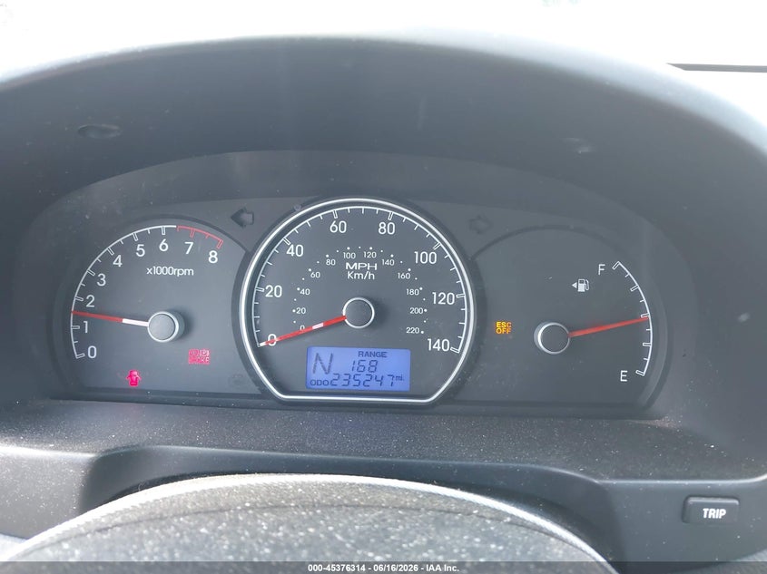 2010 Hyundai Elantra VIN KMHDU4AD2AU207168 IAAI salvage auction — NORMAL WEAR, Clear (Virginia), sold $300 on 2026-07-14 (photo 7)