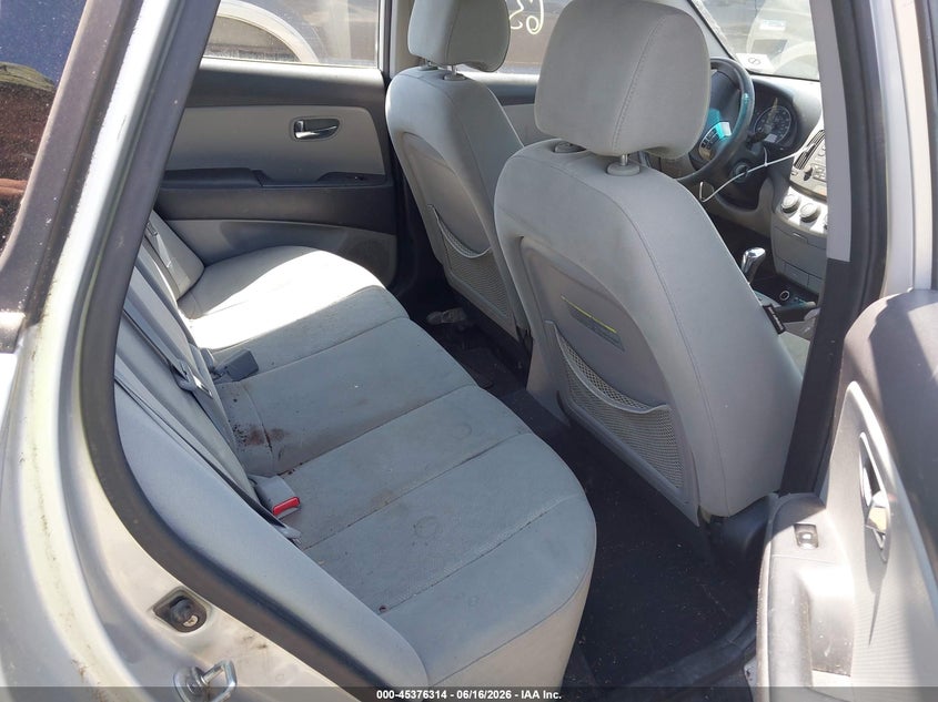 2010 Hyundai Elantra VIN KMHDU4AD2AU207168 IAAI salvage auction — NORMAL WEAR, Clear (Virginia), sold $300 on 2026-07-14 (photo 8)