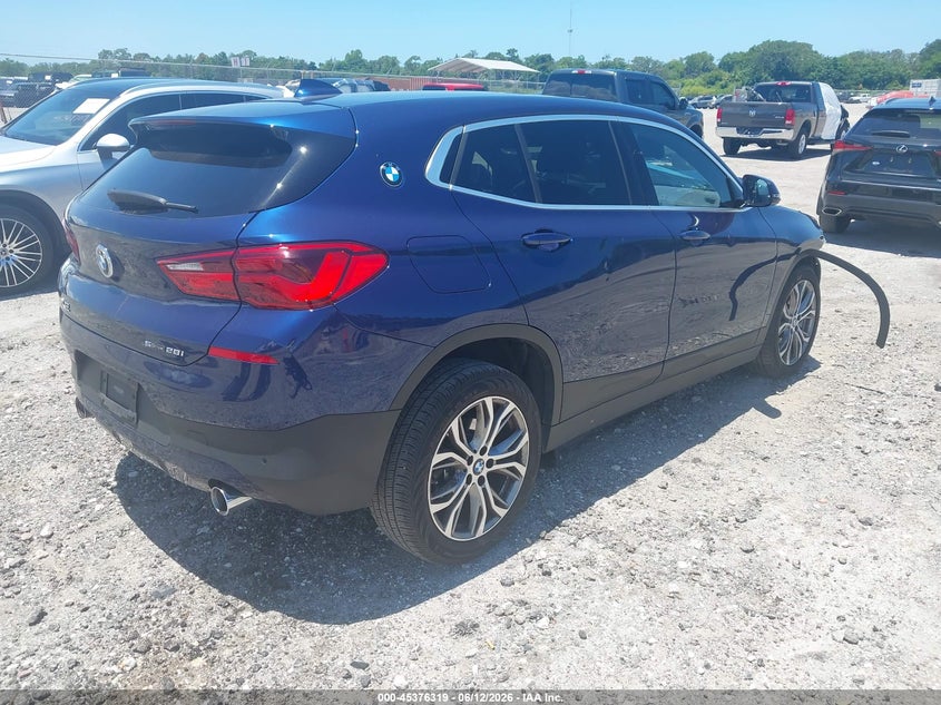 2019 BMW X2 VIN WBXYJ3C56KEP76974 IAAI salvage auction — FRONT END, Rebuildable (Florida), sold $2,200 on 2026-07-16 (photo 4)