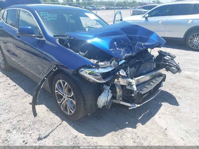 2019 BMW X2 VIN WBXYJ3C56KEP76974 IAAI salvage auction — FRONT END, Rebuildable (Florida), sold $2,200 on 2026-07-16 (photo 6)