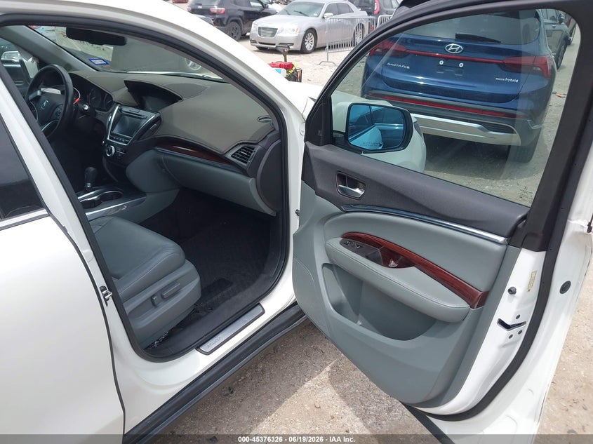 2015 Acura Mdx VIN 5FRYD3H41FB013221 IAAI salvage auction — FRONT & REAR, Original (Texas), sold $2,650 on 2026-07-25 (photo 5)
