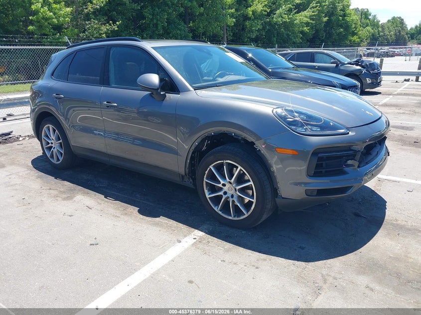 2019 Porsche Cayenne VIN WP1AA2AY9KDA05077 IAAI salvage auction — FRONT END, Salvage (North Carolina), sold $13,100 on 2026-07-09 (photo 1)