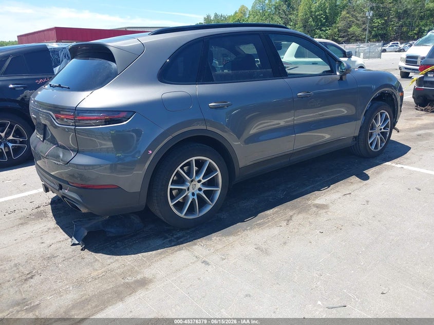2019 Porsche Cayenne VIN WP1AA2AY9KDA05077 IAAI salvage auction — FRONT & REAR, Salvage (North Carolina), sold $16,350 on 2026-07-23 (photo 4)