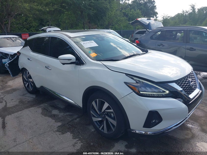 2023 Nissan Murano VIN 5N1AZ2CS6PC101289 IAAI salvage auction — REAR END, Salvage (Kansas), sold $8,700 on 2026-07-29 (photo 1)
