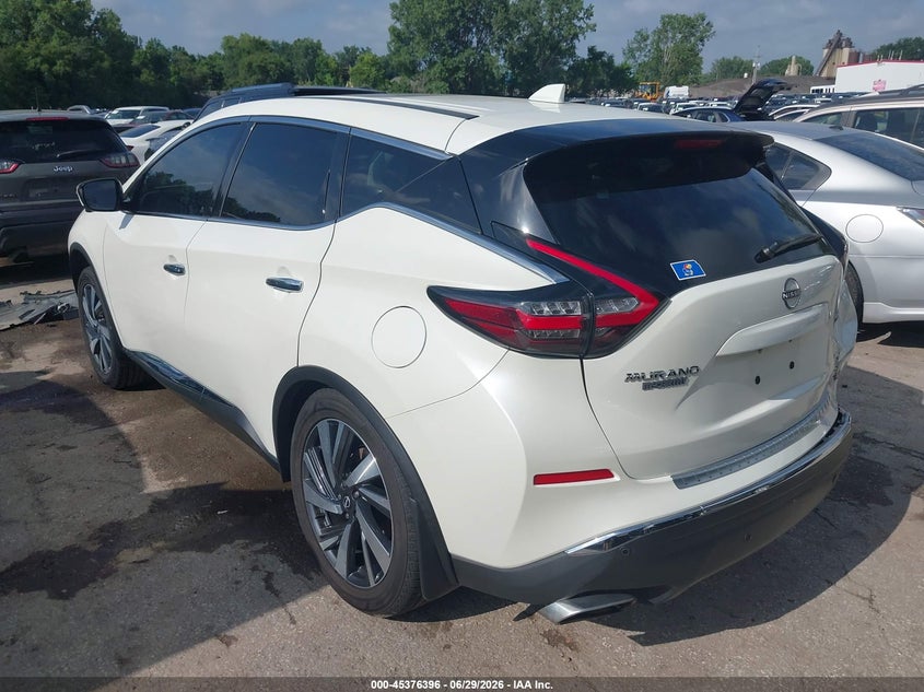 2023 Nissan Murano VIN 5N1AZ2CS6PC101289 IAAI salvage auction — REAR END, Salvage (Kansas), sold $8,700 on 2026-07-29 (photo 3)