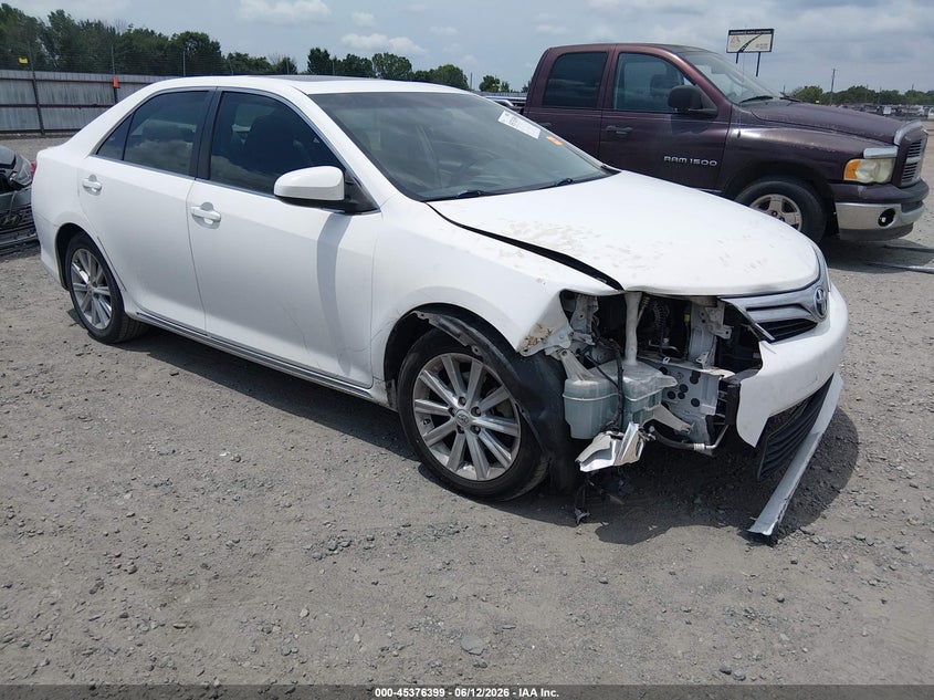 2012 Toyota Camry VIN 4T1BF1FK7CU526107 IAAI salvage auction — RIGHT FRONT, Salvage Title, sold $1,600 on 2026-08-08 (photo 1)