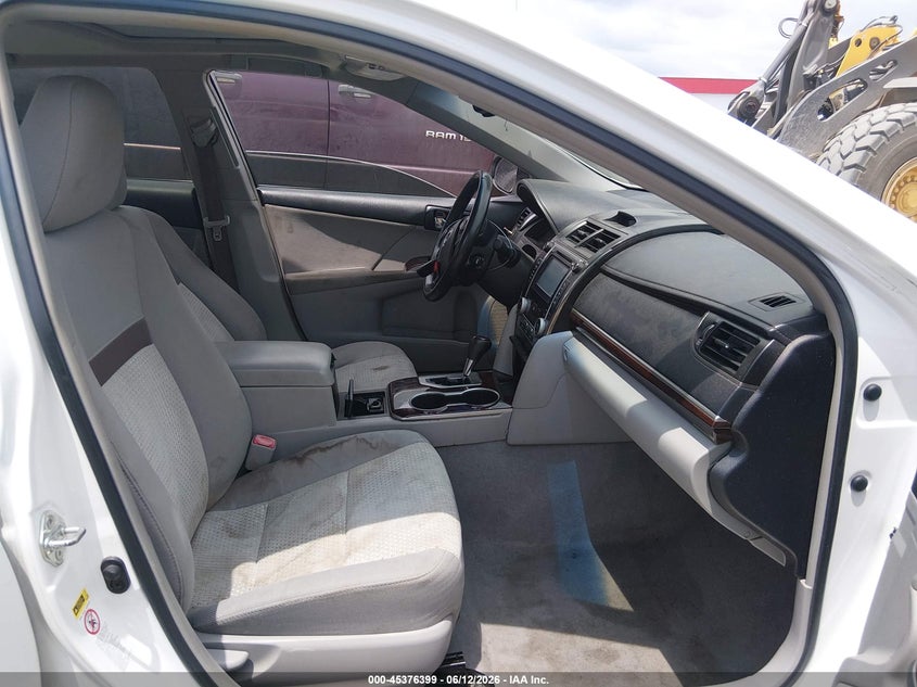 2012 Toyota Camry VIN 4T1BF1FK7CU526107 IAAI salvage auction — RIGHT FRONT, Salvage Title, sold $1,600 on 2026-08-08 (photo 5)