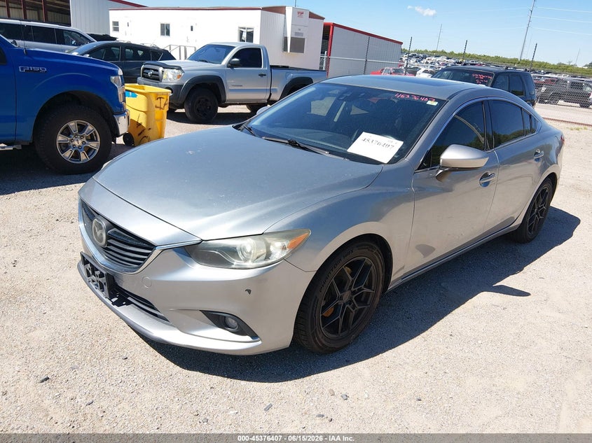 2014 Mazda 6 VIN JM1GJ1W69E1129711 IAAI salvage auction — NORMAL WEAR, Certificate Of Title (Nebraska), sold $1,000 on 2026-07-09 (photo 2)