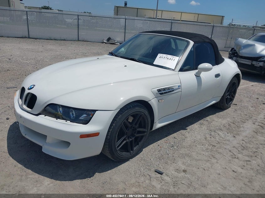 2000 BMW M VIN WBSCK9345YLC90171 IAAI salvage auction — FRONT END, Rebuildable (Florida), sold $3,750 on 2026-07-15 (photo 2)