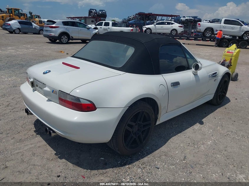 2000 BMW M VIN WBSCK9345YLC90171 IAAI salvage auction — FRONT END, Rebuildable (Florida), sold $3,750 on 2026-07-15 (photo 4)
