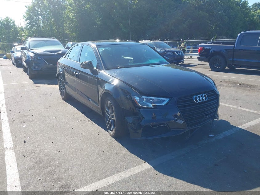 2020 Audi A3 VIN WAUAUGFF9LA075188 IAAI salvage auction — RIGHT FRONT, Salvage Title, sold $4,950 on 2026-07-30 (photo 1)