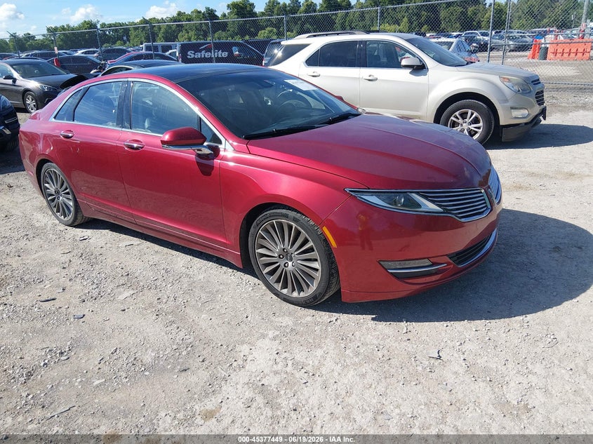 2013 Lincoln Mkz VIN 3LN6L2J95DR811787 IAAI salvage auction — REAR END, Salvage (Kentucky), sold $975 on 2026-07-10 (photo 1)