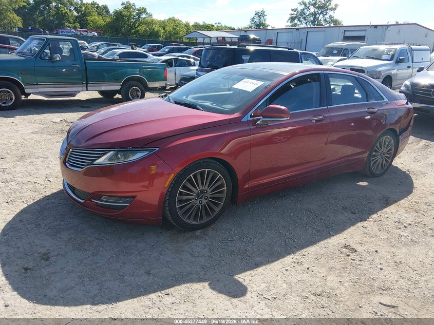2013 Lincoln Mkz VIN 3LN6L2J95DR811787 IAAI salvage auction — REAR END, Salvage (Kentucky), sold $975 on 2026-07-10 (photo 2)