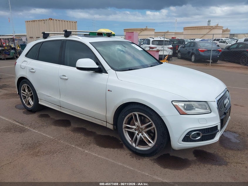 2017 Audi Q5 VIN WA1D7AFP7HA007096 IAAI salvage auction — NORMAL WEAR, Clear (Hawaii), sold $2,450 on 2026-07-21 (photo 1)