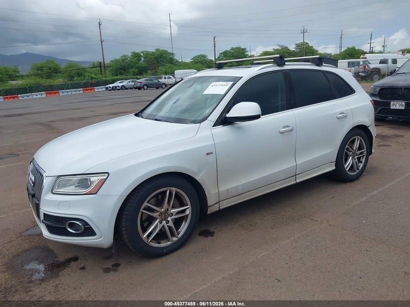 2017 Audi Q5 VIN WA1D7AFP7HA007096 IAAI salvage auction — NORMAL WEAR, Clear (Hawaii), sold $2,450 on 2026-07-21 (photo 2)