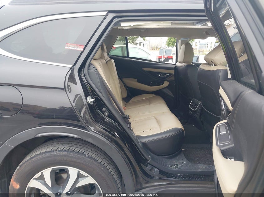 2021 Subaru Outback VIN 4S4BTGND4M3221881 IAAI salvage auction — LEFT SIDE, Salvage (California), sold $4,650 on 2026-07-19 (photo 8)