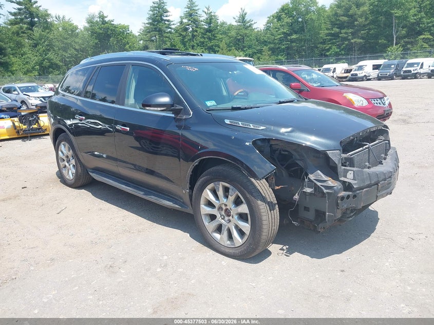 2010 Buick Enclave VIN 5GALVCED3AJ103647 IAAI salvage auction — FRONT END, Clear (Massachusetts), sold $475 on 2026-07-19 (photo 1)