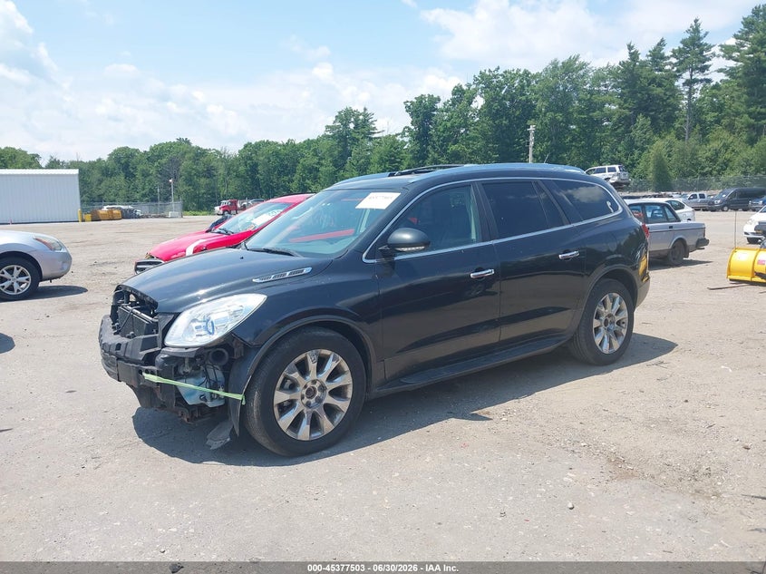 2010 Buick Enclave VIN 5GALVCED3AJ103647 IAAI salvage auction — FRONT END, Clear (Massachusetts), sold $475 on 2026-07-19 (photo 2)