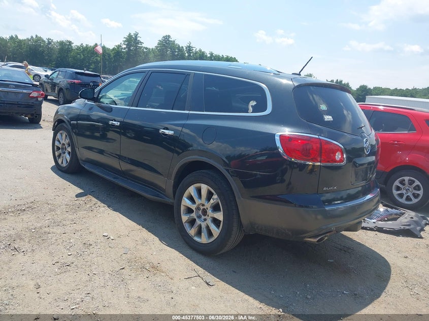 2010 Buick Enclave VIN 5GALVCED3AJ103647 IAAI salvage auction — FRONT END, Clear (Massachusetts), sold $475 on 2026-07-19 (photo 3)
