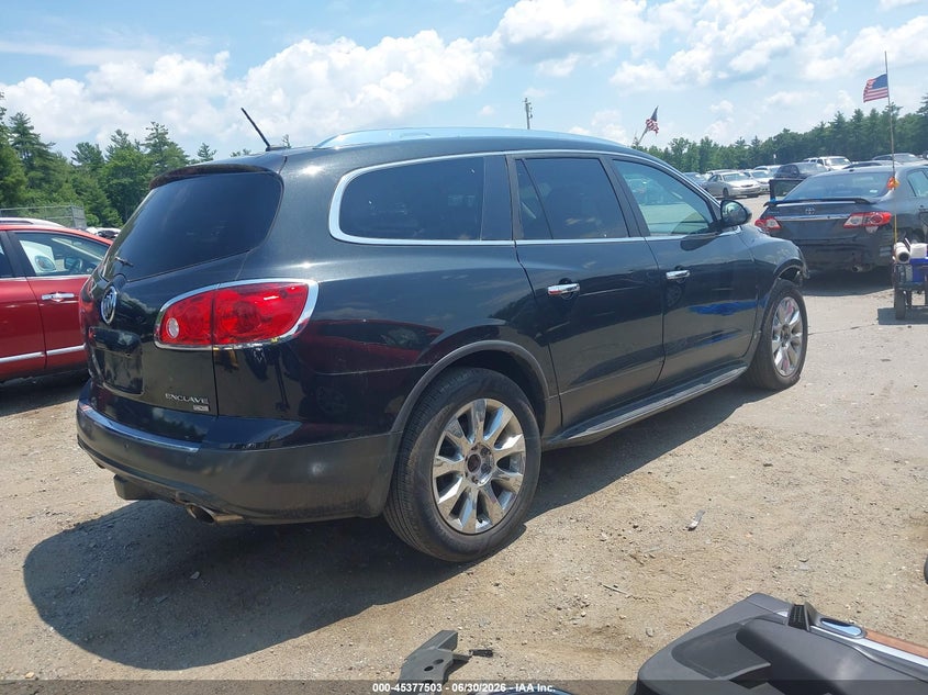 2010 Buick Enclave VIN 5GALVCED3AJ103647 IAAI salvage auction — FRONT END, Clear (Massachusetts), sold $475 on 2026-07-19 (photo 4)